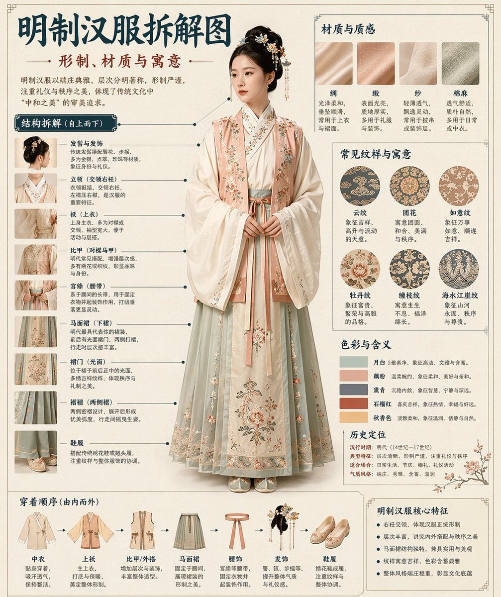 National Museum Style Chinese Historical Infographic AI Prompt